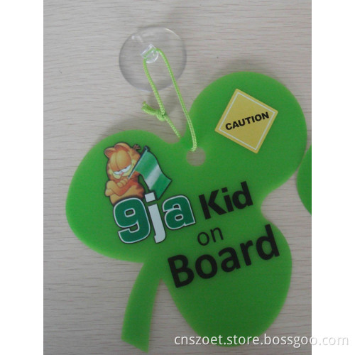 Baby on Board Signs with Suction Cup